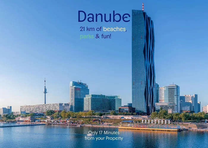 Enjoy The Danube And Prater Stern From Our 1br Gem