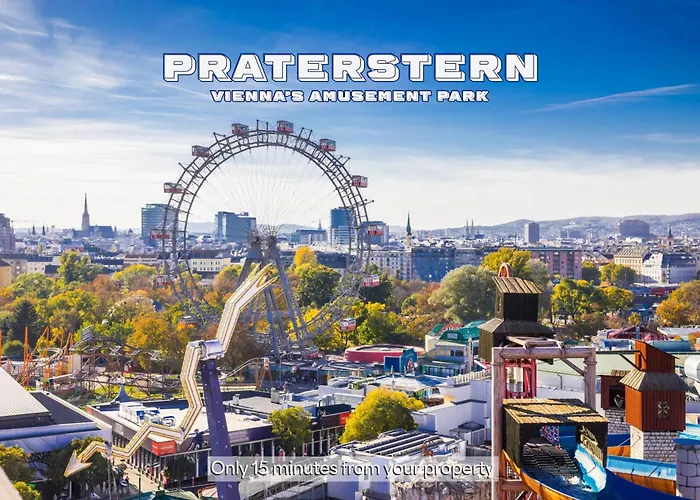 Enjoy The Danube And Prater Stern From Our 1br Gem Vienna